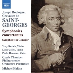 Saint-Georges  Chevalier De Boulo - Symphonies Concertantes And Symphon