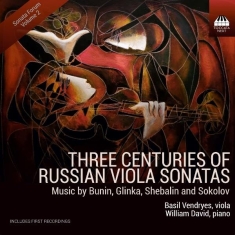 Bunin Revol Glinka Mikhail Sheb - Three Centuries Of Russian Viola So