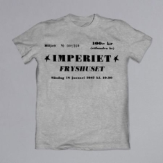 Imperiet -  T-shirt Fryshuset Konsertbiljett (XL)