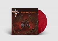 Mortal Sin - Mayhemic Destruction (Red Marbled V