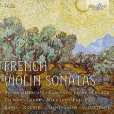 Rhene Emmanuel Baton Claude Debuss - French Violin Sonatas (7Cd)