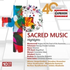 Carl Philipp Emanuel Bach Johann C - Capriccio 40Th Anniversary: Sacred