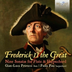 Frederick Ii The Great - Nine Sonatas For Flute & Harpsichor