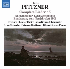 Pfitzner Hans - Complete Lieder, Vol. 5