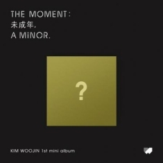 KIM WOOJIN - 1st Mini [The moment :  A MINOR. ] A Ver.