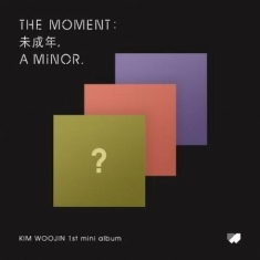KIM WOOJIN - 1st Mini [The moment :  A MINOR. ] 3 Set Ver.