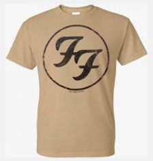 Foo Fighters - Foo Fighters T-Shirt Logo Brun