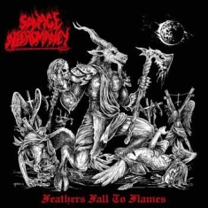 Savage Necromancy - Feathers Fall To Flames (Blood Red