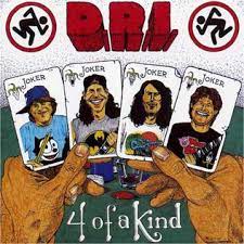 D.R.I. - Four Of A Kind (Ltd. Red/Black Marbled V