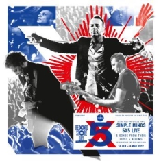 Simple Minds - 5X5 Live (Red, White & Blue)