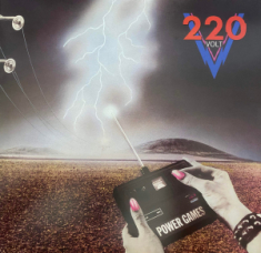 220 Volt - Power Games (Ltd. Crystal Clear & White 