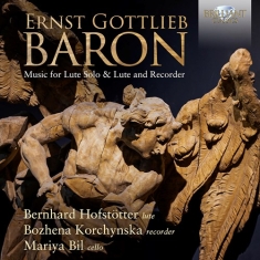 Baron Ernst Gottlieb - Music For Lute Solo & Lute And Reco