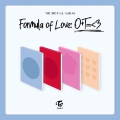 Twice - Vol.3 Formula of Love: O+T= 3 Set(4pcs)