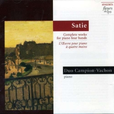 Duo Campion-Vachon - Satie: Complete Works For Piano Fou