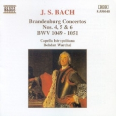 Bach Johann Sebastian - Bach:Brandenburg Ctos 4-6