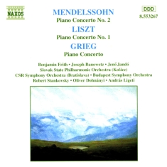 Mendelssohn/Liszt/Grieg - Piano Concertos