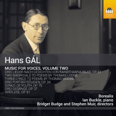 Gál Hans - Music For Voices, Volume Two