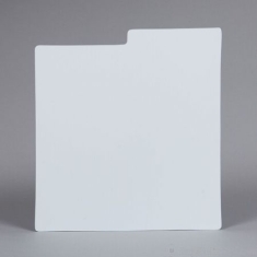 Vinyltillbehör - Bags Unlimited DLPP405PK - 12 Inch LP Divider Cards - 40 Guage - 5 Pack (White)