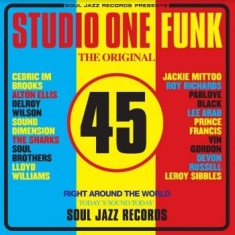 Soul Jazz Records Presents - Studio One Funk (Red Vinyl)