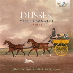 Dussek Johann Ladislaus - Violin Sonatas, Vol. 2