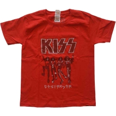 KISS - KISS Kids T-Shirt: Destroyer Sketch