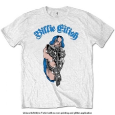 Billie Eilish - Billie Eilish Kids T-Shirt: Bling (Glitt