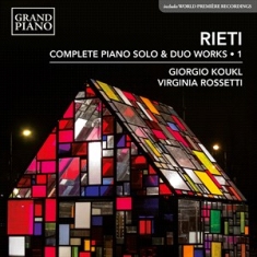 Rieti Vittorio - Complete Piano Solo & Duo Works, Vo