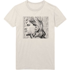 Nirvana - Kurt Cobain Unisex T-Shirt: Contrast Profile