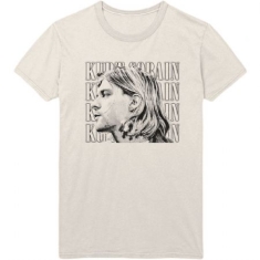 Nirvana - Kurt Cobain Unisex T-Shirt: Contrast Pro