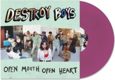 Destroy Boys - Open Mouth Open Heart (Purple Vinyl