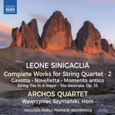 Sinigaglia Leone - Complete Works For String Quartet,