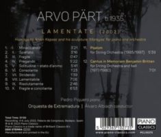 Pärt Arvo - Lamentate