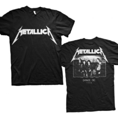 Metallica - Metallica Unisex T-Shirt: Master of Puppets Photo (Back Print)