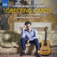 Castelnuovo-Tedesco Mario - Greeting Cards â 21 Pieces For Guit