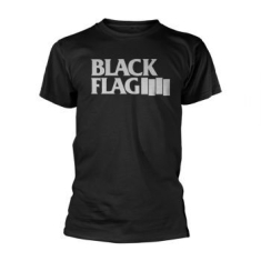 Black Flag - T/S Logo (S)