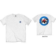 The jam - Unisex T-Shirt: Target Logo (Back Print/Retail Pack)