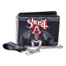 Ghost - Red (Embossed Wallet With Chain)