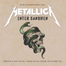 Metallica - Enter Sandmen (Multi Coloured Marbl
