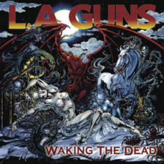 L.A. Guns - Walking The Dead (140G/Red/White/Blue Splatter Vinyl) (Rsd)