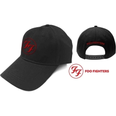 Foo Fighters - Red Circle Logo Bl Baseball C