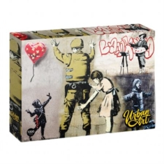 Banksy - Banksy Graffiti Painter (1000Pc) Puzzle
