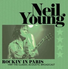 Neil Young - Rockin' In Paris - 1989 Green Vinyl