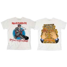 Iron Maiden - Unisex T-Shirt: Chicago Mutants (Back Print)