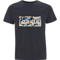 Oasis - Unisex T-Shirt: Camo Logo