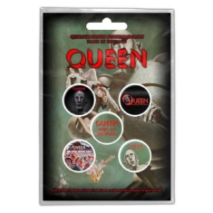 Queen - Button Badge Pack: News of the World (Retail Pack)