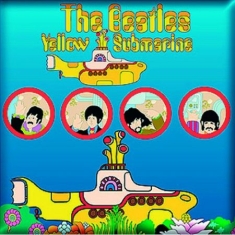 The Beatles - Fridge Magnet: Yellow Submarine Porthole