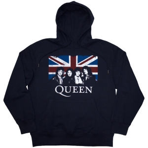 Queen - Unisex Pullover Hoodie: Union Jack