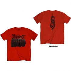 Slipknot - Slipknot Unisex T-Shirt: Choir (Back Pri