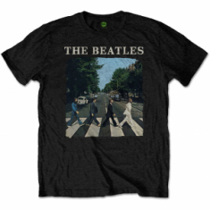 The Beatles -  THE BEATLES KIDS T-SHIRT: ABBEY ROAD & LOGO (3-4ÅR)