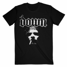 Down - Down Unisex T-Shirt: Face (black)